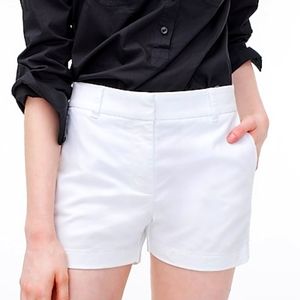 J. Crew White Shorts